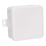 E1200 - Wall junction box IP55 80 x 80 x 37 mm - Assembly