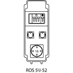 Distribution board ROS 5\I with protection - 52