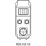 Distribution board ROS 5\X without protection - 10