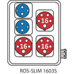 SLIM distribution board - 1603S
