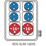 SLIM distribution board - 1604S