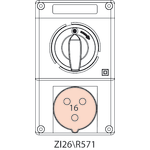 Устройство вводно-распределительное ZI2 с выключателем 0-I - 26\R571