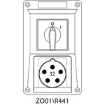 Switch receptacle ZO - 01\R441