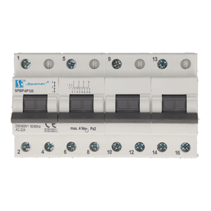 Modular switch Mains-Generator 4-pole SPMP\4P125 - Снимка на изделието