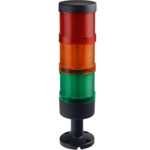Сигнальная колонна 70 мм комплектная LED красный/желтый/зеленый - Изображение изделия