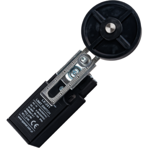 LK\291 Концевой выключатель (пластиковый) рычаг регулируемый с роликом поворотный - Изображение изделия