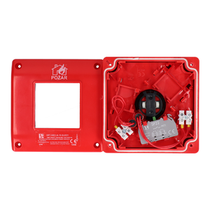 Brandmeldetaster OP1 mit zusätzlichen LED - Produktfoto
