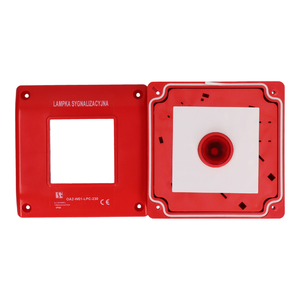 Indicator lamp in a red OA2 housing - Снимка на изделието