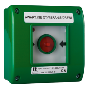 Manual emergency pushbutton OA1 - Product picture