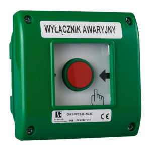 Manual emergency pushbutton OA1 - Product picture