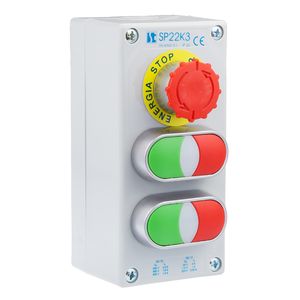 Пост управления K3 с кнопкой безопасности (B) SP22K3\25 - Изображение изделия
