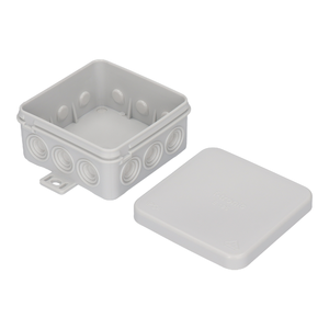 E125 - Wall junction box IP54 75 x 75 x 40 mm - Product picture