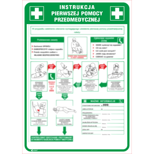 Instrukcja pierwszej pomocy przedmedycznej - Poglądowe zdjęcie