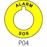 Aluschild ST22-4509 - Ausführung