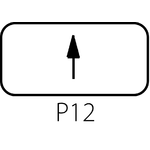 ST22-7201 label for control stations and buttons - Assembly