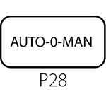 ST22-7201 label for control stations and buttons - Assembly