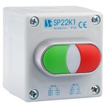 K1 control station with twin pushbutton SP22K1\21, 22 - Assembly