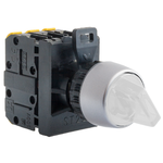 Complete illuminated knob-operated 3-position selector switch P3L - Assembly