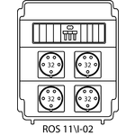 Rozvodná krabice ROS 11/I s jističi - 02