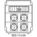 Rozvodná krabice ROS 11/I s jističi - 04