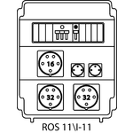 Rozdzielnica ROS 11\I z zabezpieczeniami - 11