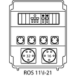 Щиток розпридільчий ROS11\I із захисними елементами - 21