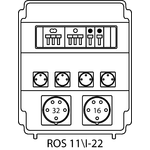 Щиток розпридільчий ROS11\I із захисними елементами - 22