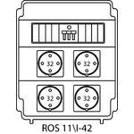 Rozdzielnica ROS 11\I z zabezpieczeniami - 42