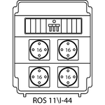 Rozdzielnica ROS 11\I z zabezpieczeniami - 44
