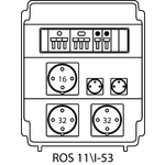 Rozdzielnica ROS 11\I z zabezpieczeniami - 53