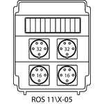 Rozdzielnica ROS 11\X bez zabezpieczeń - 05