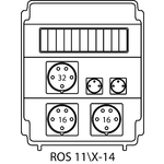 Rozdzielnica ROS 11\X bez zabezpieczeń - 14