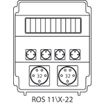 Rozdzielnica ROS 11\X bez zabezpieczeń - 22