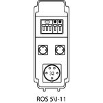 Щиток розпридільчий ROS5\I із захисними елементами - 11