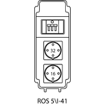 Щиток розпридільчий ROS5\I із захисними елементами - 41