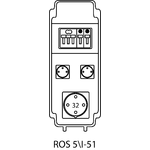 Distribution board ROS 5\I with protection - 51