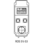 Distribution board ROS 5\I with protection - 53