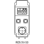 Щиток розпридільчий ROS5\I із захисними елементами - 53