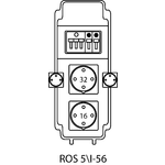 Rozdzielnica ROS 5\I z zabezpieczeniami - 56