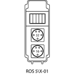 Щиток розпридільчий ROS5\Х без захисних елементів - 01