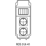 Щиток розпридільчий ROS5\Х без захисних елементів - 41