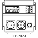 Rozdzielnica ROS 7\I z zabezpieczeniami - 51