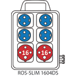 SLIM distribution board with a handle - 1604DS