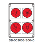 Rozdzielnica SB-003005 - Provedení
