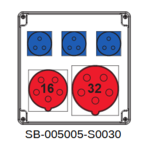 Rozdzielnica SB-005005 - Provedení