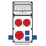 Rozdzielnica SB-109205 - Provedení