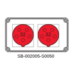 Rozdzielnica przenośna SB-002005 - Provedení