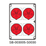 Rozdzielnica przenośna SB-003005 - Виконання