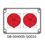 Rozdzielnica przenośna SB-004005 - Wykonanie