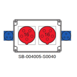 Rozdzielnica przenośna SB-004005 - Wykonanie
